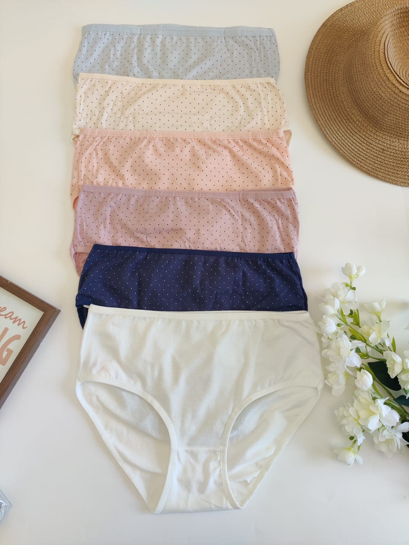 Pack Of 6 high waist