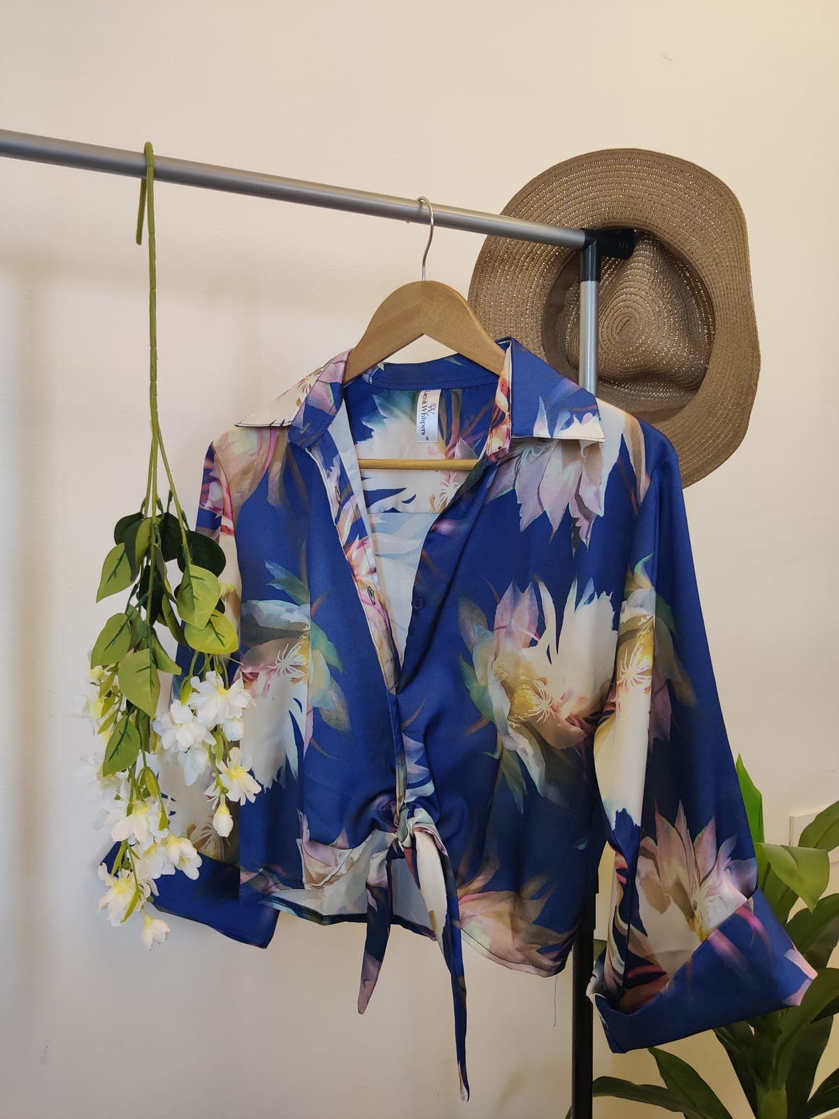Satin Shirt long sleeve