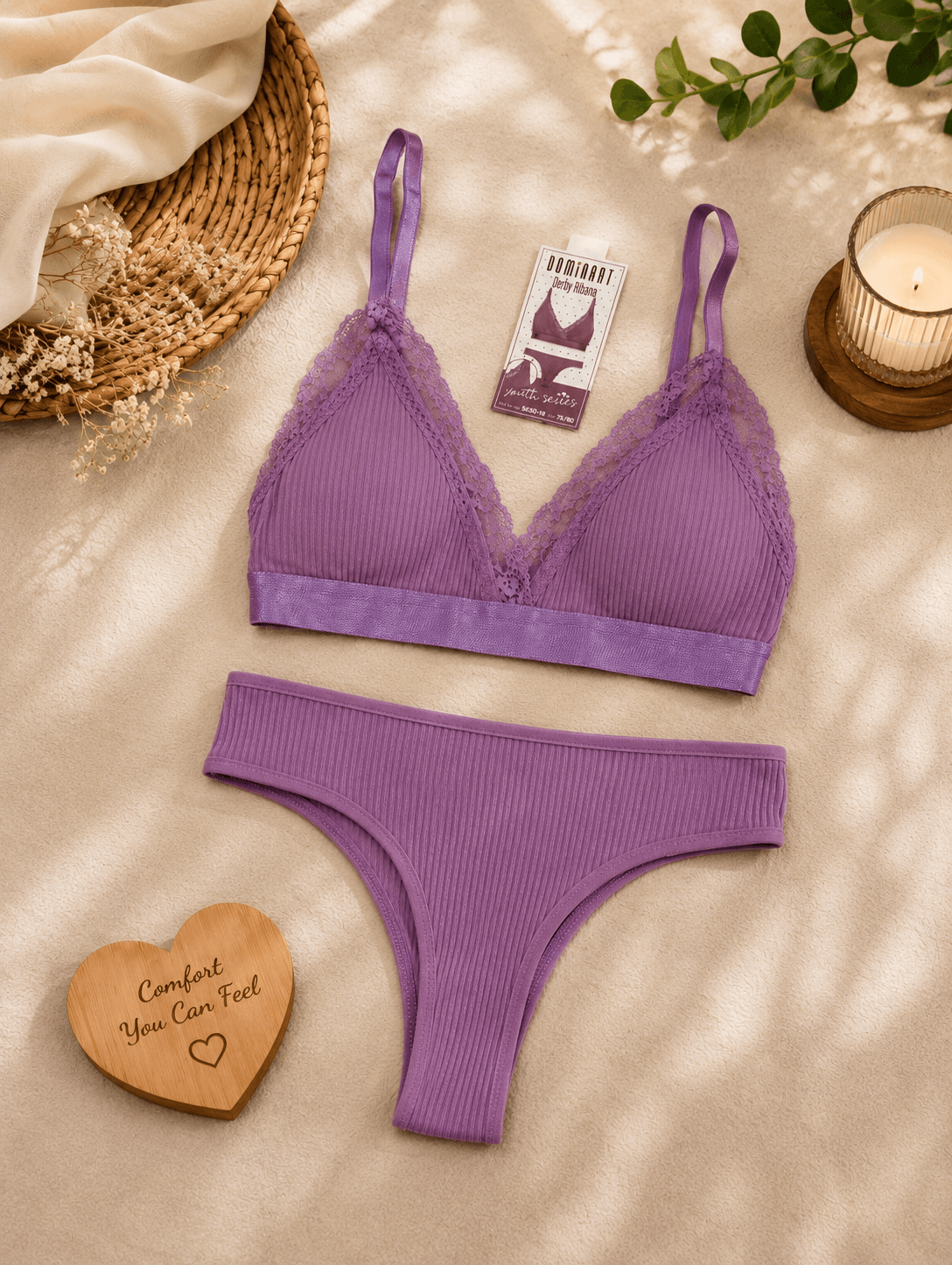Dominant Bra & Brief Set